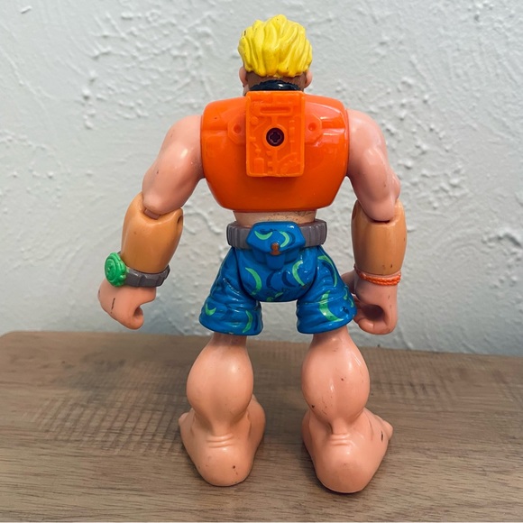 Mattel Vintage Rescue Hero Sandy Beach Action Figure Toy 2002 Lifeguard - Picture 3 of 9